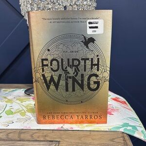 Fourth Wing Hardcover Book